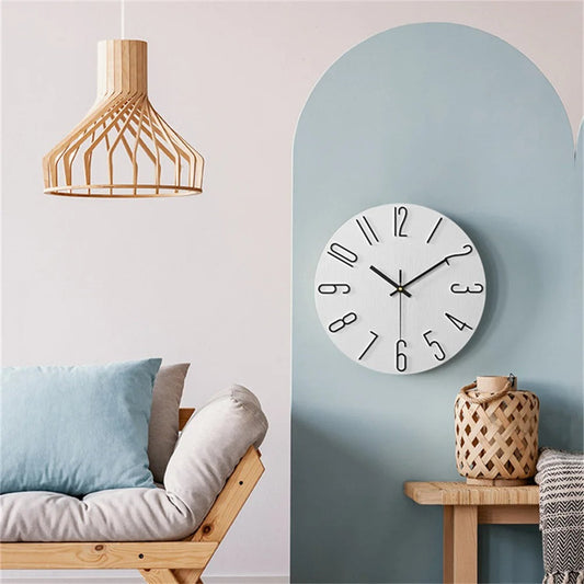 Horloge Murale Blanche