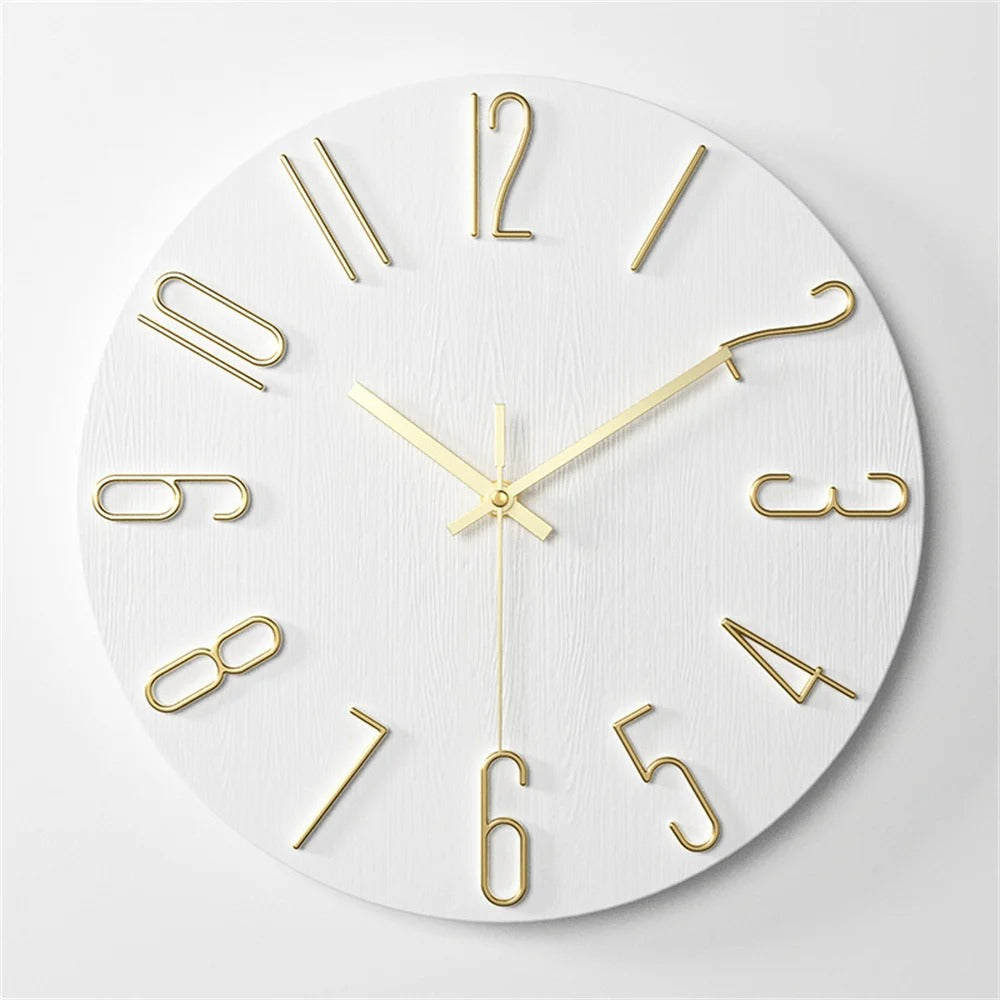 Horloge Murale Blanche