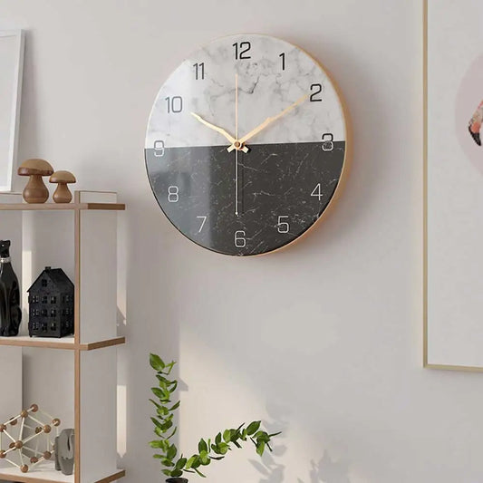 Horloge Silencieuse Marbre